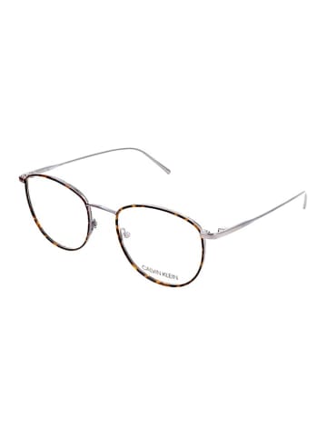 Calvin Klein Lesebrille in Braun-Grau
