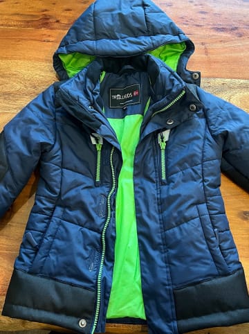 Trollkids Ski-/ Snowboardjacke "Norefjell" in Dunkelblau