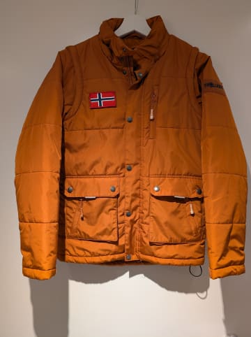 Trollkids Zip-Off-Winterjacke "Holmdalen XT" in Orange