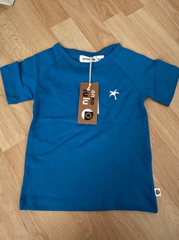 ONNOLULU Shirt "Dante Palm" in Blau