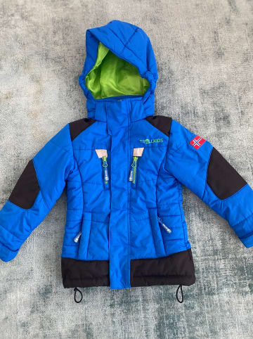 Trollkids Winterjacke "Narvik" in Blau/ Schwarz