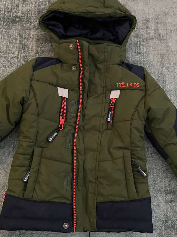 Trollkids Winterjacke "Narvik" in Khaki