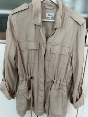 ONLY Übergangsjacke "Kenya" in Beige