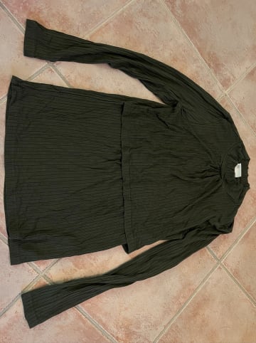 mama licious Stilllongsleeve "Isla" in Dunkelgrün
