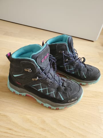 cmp Leder-Wanderboots "Mataar" in Blau/ Anthrazit