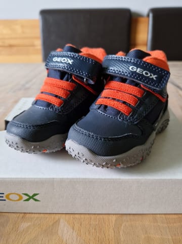 Geox Geox Wanderschuhe dunkelblau/Orange, Gr. 20