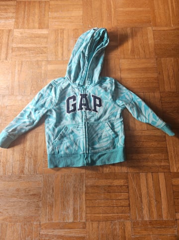 GAP Sweatjacke in Mint / Bunt