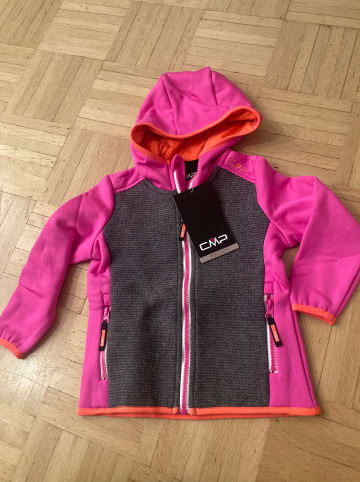 cmp Fleecejacke in Pink/ Anthrazit