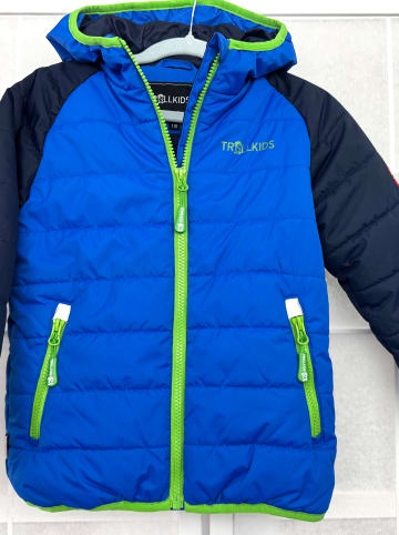 Trollkids Ski-/ Snowboardjacke "Hafjell XT" in Dunkelblau/ Blau