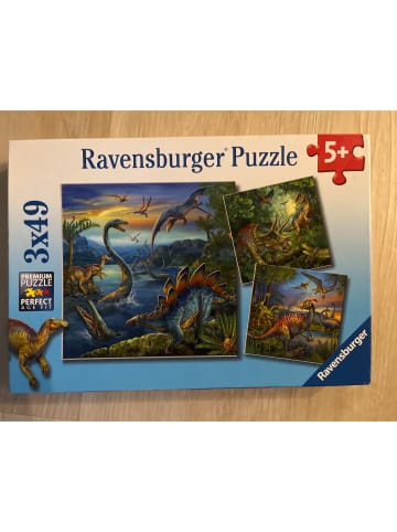 Ravensburger 3x49tlg. Puzzle "Faszination Dinosaurier" - ab 5 Jahren