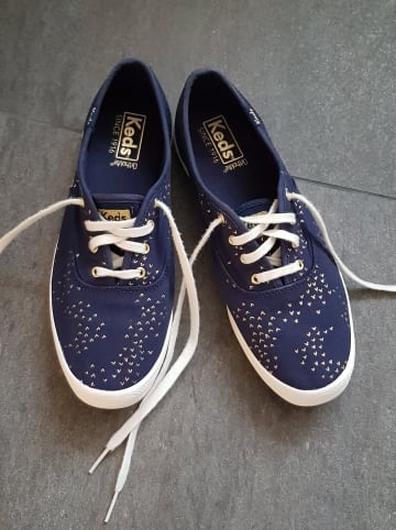 Keds Keds Sneaker Low in dunkelblau_gold