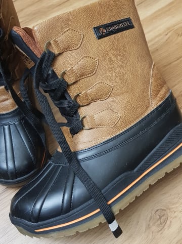 Kimberfeel Winterstiefel "Noham" in Braun-Schwarz