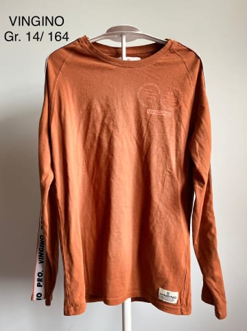 Vingino Longsleeve "James" in Rotbraun