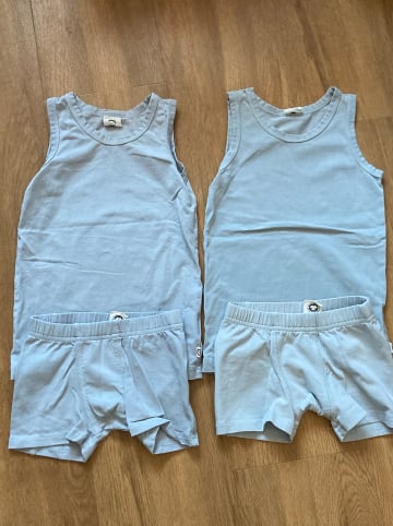 müsli 2er-Set: Wäschesets in Hellblau