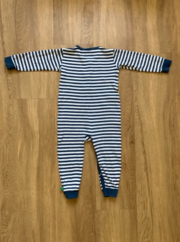 Fred´s World by GREEN COTTON Overall in Dunkelblau/ Weiß