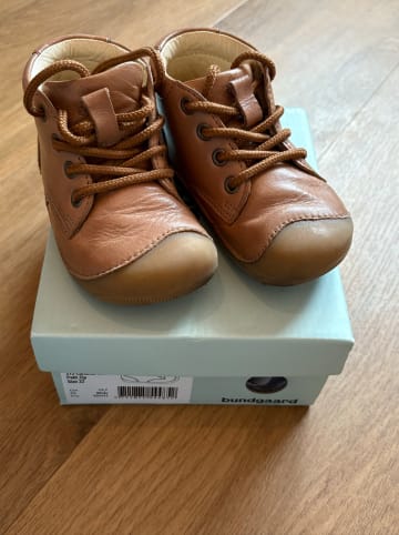 Bundgaard Leder-Lauflernschuhe "Petit" in Beige
