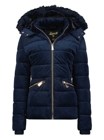 Geographical Norway Steppjacke "Bilove" in Dunkelblau