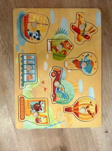 Ulysse 8tlg. Knopfpuzzle "Fahrzeuge" - ab 18 Monaten