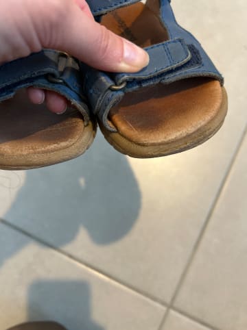 Bundgaard Leder-Sandalen "Julius" in Blau