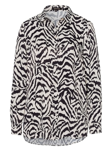 More & More Bluse in Schwarz/ Weiß