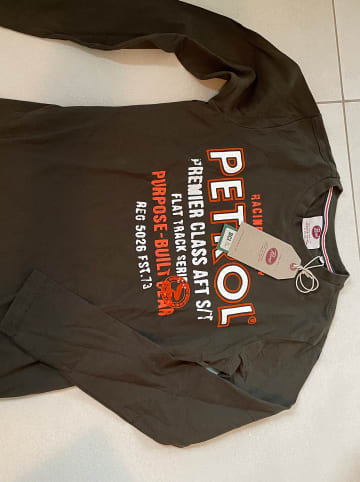Petrol Longsleeve in Dunkelgrün