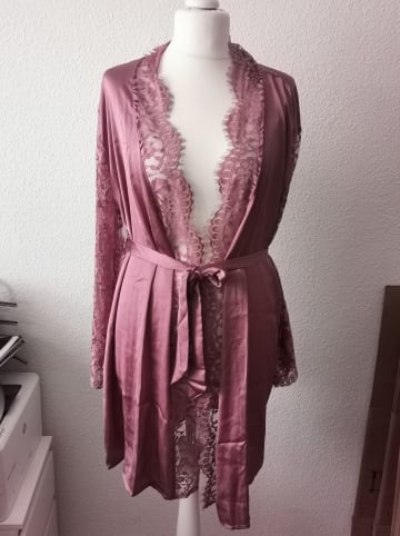 Hunkemöller Hunkemöller Kimono Gr XL rosa Spitze *NEU*