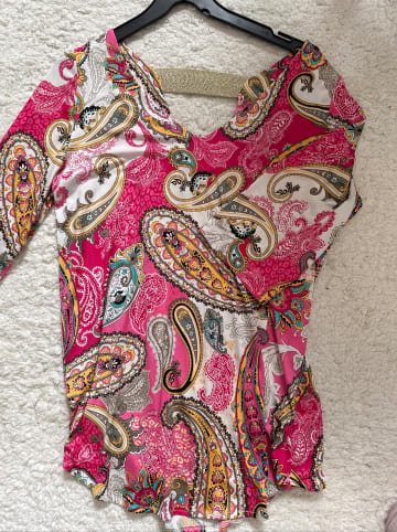 Saint Germain Paris Kleid "Vanilla" in Weiß/ Bunt
