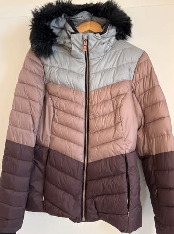 Killtec Ski-/ Snowboardjacke "Brinley" in Weiß/ Rosa/ Altrosa