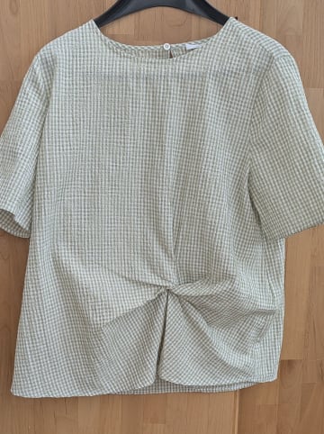 OPUS Bluse "Funifa check" in Grün