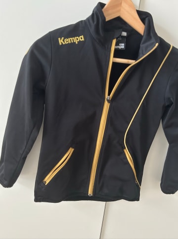 Kempa Trainingsjacke "Curve Classic" in Schwarz/ Gelb