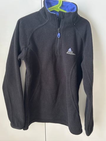 Peak Mountain Fleecepullover in Schwarz