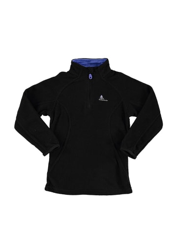 Peak Mountain Fleecepullover in Schwarz