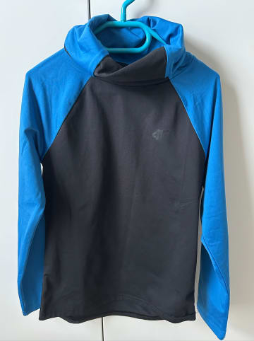 4F Funktionsshirt in Blau/ Schwarz