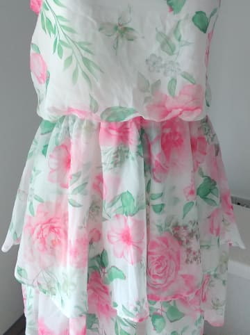 LA Angels Kleid in Creme/ Pink