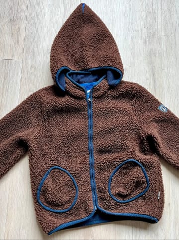 finkid Fleecejacke "Tonttu Nalle" in Braun