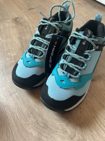 Icepeak Wanderschuhe "Adour" in Hellblau/ Schwarz