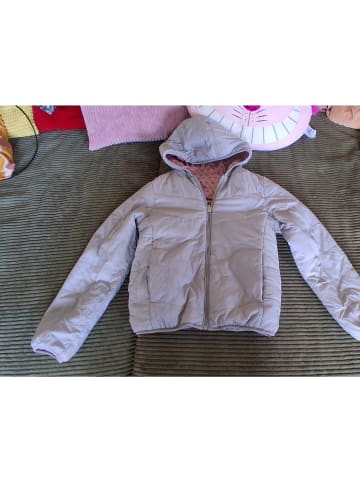 name it Wendejacke ⭐ Übergangsjacke "Mumi" grau oder rosa mit Punkten " sehr guter Zustand" da sie wenig....im wechsel....mit mehreren Jacken getragen wurde