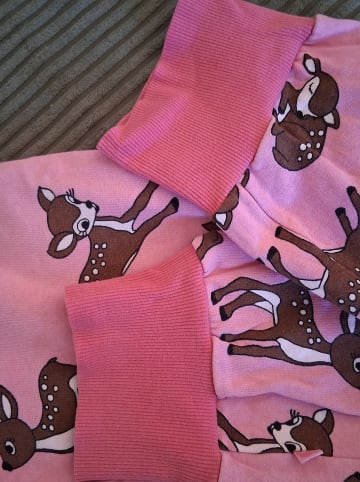 Småfolk süße ⭐ Sweathose Rehe 🦌 Rosa ⭐ sehr guter Zustand... wurde wenig getragen