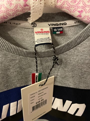 Vingino Sweatshirt "natanno" in Grau