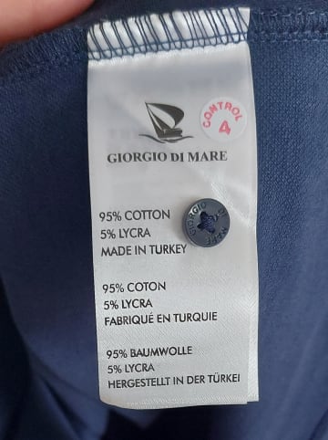 GIORGIO DI MARE Poloshirt in Dunkelblau