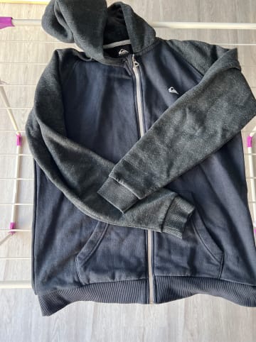 Quiksilver Sweatjacke in Schwarz