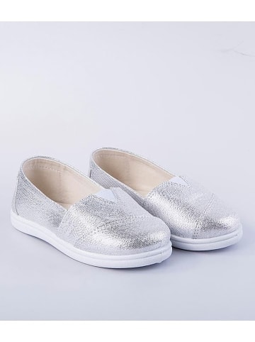 First Step Slipper "Mermaid" in Silber