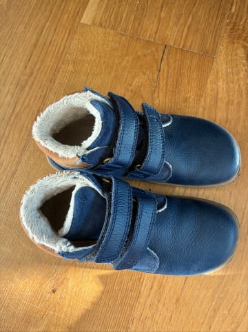 lamino Leder-Barfußschuhe in Dunkelblau