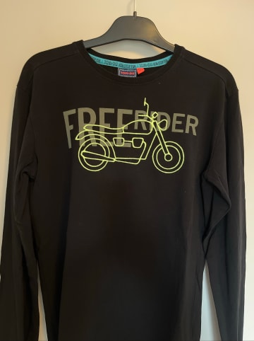 Tom-Du Longsleeve in Schwarz