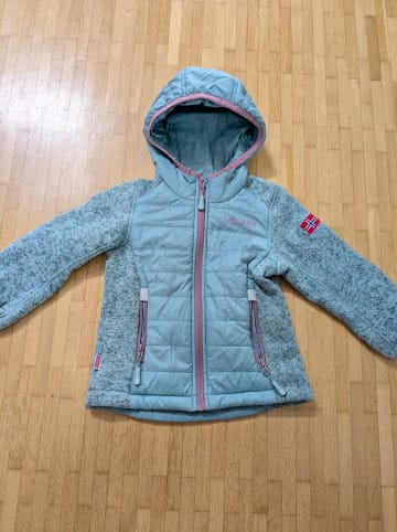 Trollkids Fleecejacke "Skabu" in Grün/ Blau