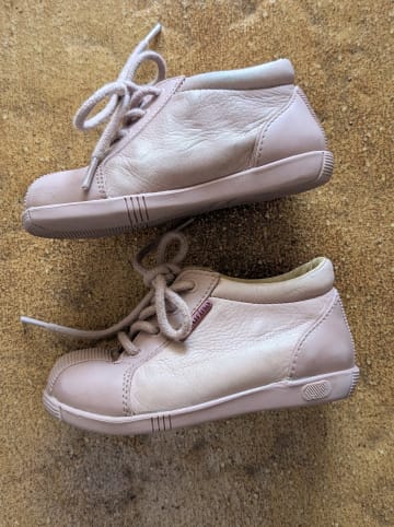 Naturino Leder Schnürschuhe von Naturino in Rosa, Lauflernschuhe, neuwertig