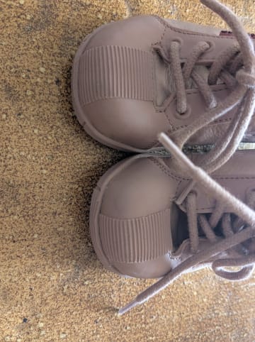 Naturino Leder Schnürschuhe von Naturino in Rosa, Lauflernschuhe, neuwertig
