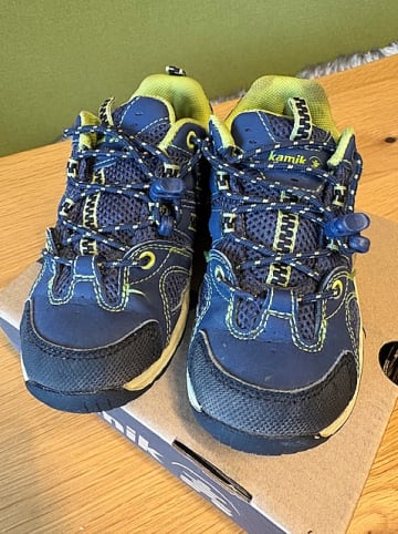 Kamik Sneakers "Searcher" in Dunkelblau/ Neongrün