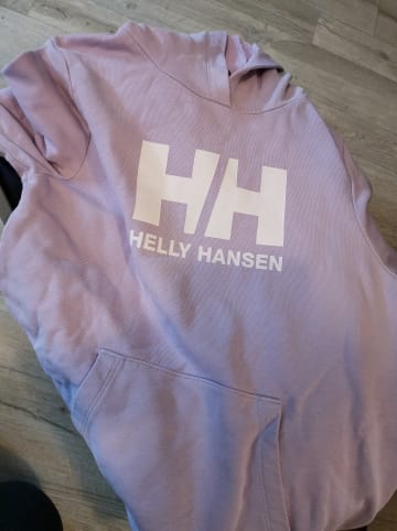 Helly Hansen Hoodie "Logo" in Flieder