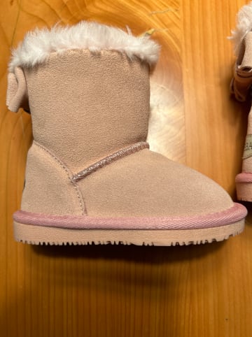 NICEBAY Leder-Winterboots "Elwha" in Rosa